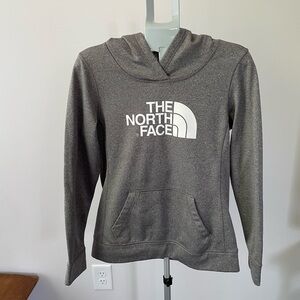 The North Face gray hoodie size M